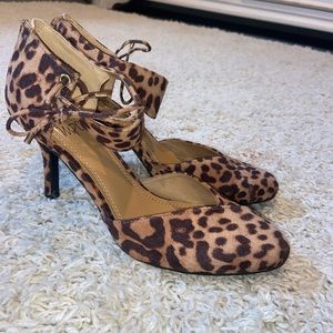 Cheetah heels